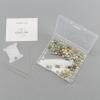 imageCherry Tree Collection  100PCS Gemstone Round Beads for Jewelry Making  Includes Storage Box Elastic String and Needlesamazonite multi