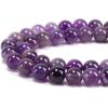 imageCherry Tree Collection  100PCS Gemstone Round Beads for Jewelry Making  Includes Storage Box Elastic String and Needlesamethyst