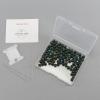 imageCherry Tree Collection  100PCS Gemstone Round Beads for Jewelry Making  Includes Storage Box Elastic String and Needlesbloodstone