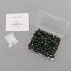 imageCherry Tree Collection  100PCS Gemstone Round Beads for Jewelry Making  Includes Storage Box Elastic String and Needlesbloodstone