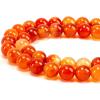 imageCherry Tree Collection  100PCS Gemstone Round Beads for Jewelry Making  Includes Storage Box Elastic String and Needlescarnelian