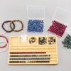 imageCherry Tree Collection  100PCS Gemstone Round Beads for Jewelry Making  Includes Storage Box Elastic String and Needlesclear quartz