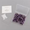imageCherry Tree Collection  100PCS Gemstone Round Beads for Jewelry Making  Includes Storage Box Elastic String and Needlesdogtooth amethyst