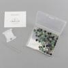 imageCherry Tree Collection  100PCS Gemstone Round Beads for Jewelry Making  Includes Storage Box Elastic String and Needlesfluorite