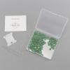 imageCherry Tree Collection  100PCS Gemstone Round Beads for Jewelry Making  Includes Storage Box Elastic String and Needlesgreen aventurine