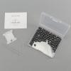 imageCherry Tree Collection  100PCS Gemstone Round Beads for Jewelry Making  Includes Storage Box Elastic String and Needleshematite