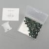 imageCherry Tree Collection  100PCS Gemstone Round Beads for Jewelry Making  Includes Storage Box Elastic String and Needlesmoss agate