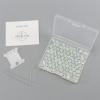 imageCherry Tree Collection  100PCS Gemstone Round Beads for Jewelry Making  Includes Storage Box Elastic String and Needlesopalite