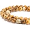 imageCherry Tree Collection  100PCS Gemstone Round Beads for Jewelry Making  Includes Storage Box Elastic String and Needlespicture jasper