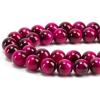 imageCherry Tree Collection  100PCS Gemstone Round Beads for Jewelry Making  Includes Storage Box Elastic String and Needlespink tiger eye
