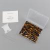 imageCherry Tree Collection  100PCS Gemstone Round Beads for Jewelry Making  Includes Storage Box Elastic String and Needlestiger eye