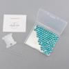 imageCherry Tree Collection  100PCS Gemstone Round Beads for Jewelry Making  Includes Storage Box Elastic String and Needlesturquoise howlite