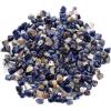 imageCherry Tree Collection 12 Pound Polished Tumbled Gemstone Chips Pebbles Crystal Chips Bulk for Jewelry Making Healing Plants Succulents Aquariums Decoration Chakra AquamarineSodalitel