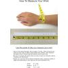 imageCherry Tree Collection Couples Distance Bracelets  His and Hers  Gemstone Beaded Stretch Bracelets 8mm Round Beads Tigers Eye and Black Agate  LargeMedium