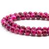 imageCherry Tree Collection  100PCS Gemstone Round Beads for Jewelry Making  Includes Storage Box Elastic String and Needlespink tiger eye