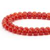 imageCherry Tree Collection  100PCS Gemstone Round Beads for Jewelry Making  Includes Storage Box Elastic String and Needlesred agate