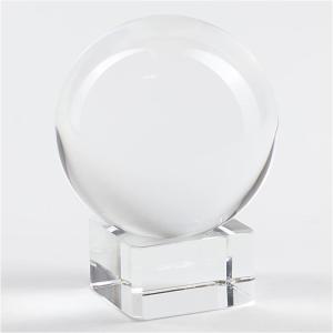 imageCherry Tree Collection  Crystal Ball with Stand  K9 Optical Crystal Sphere  Photography Decoration 80mmCrystal