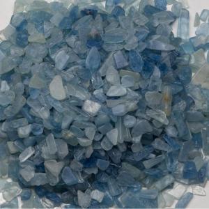 imageCherry Tree Collection 12 Pound Polished Tumbled Gemstone Chips Pebbles Crystal Chips Bulk for Jewelry Making Healing Plants Succulents Aquariums Decoration Chakra AquamarineAquamarine