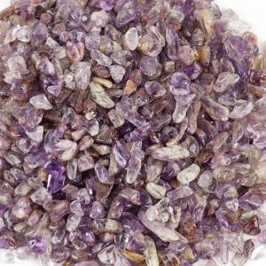 imageCherry Tree Collection 12 Pound Polished Tumbled Gemstone Chips Pebbles Crystal Chips Bulk for Jewelry Making Healing Plants Succulents Aquariums Decoration Chakra AquamarinePurple Phantom Quartz