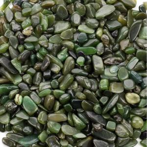 imageCherry Tree Collection 12 Pound Polished Tumbled Gemstone Chips Pebbles Crystal Chips Bulk for Jewelry Making Healing Plants Succulents Aquariums Decoration Chakra AquamarineNephrite