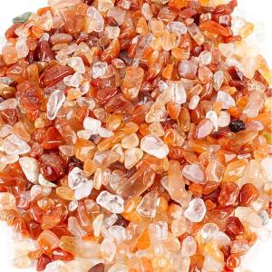 imageCherry Tree Collection 12 Pound Polished Tumbled Gemstone Chips Pebbles Crystal Chips Bulk for Jewelry Making Healing Plants Succulents Aquariums Decoration Chakra AquamarineCarnelian