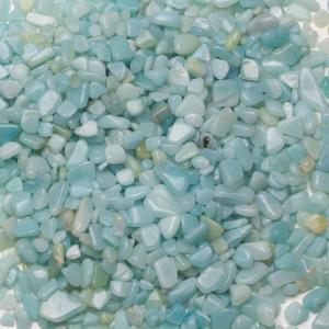imageCherry Tree Collection 12 Pound Polished Tumbled Gemstone Chips Pebbles Crystal Chips Bulk for Jewelry Making Healing Plants Succulents Aquariums Decoration Chakra AquamarineAmazonite