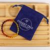 imageCherry Tree Collection  Small Medium Large Sizes  Gemstone Beaded Bracelets For Women and Men  6mm Round BeadsAmberOmbre