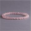 imageCherry Tree Collection  Small Medium Large Sizes  Gemstone Beaded Bracelets For Women and Men  6mm Round BeadsMadagascar Rose Quartz