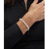 imageCherry Tree Collection  Small Medium Large Sizes  Gemstone Beaded Bracelets For Women and Men  6mm Round BeadsSelenite