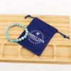 imageCherry Tree Collection  Small Medium Large Sizes  Gemstone Beaded Bracelets For Women and Men  8mm Round BeadsRussian Amazonite