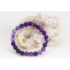 imageCherry Tree Collection Gemstone Beaded Stretch Bracelet 8mm Round Beads 7quotLace Agate Matte  Purple