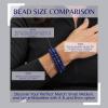 imageCherry Tree Collection Gemstone Beaded Stretch Bracelet 8mm Round Beads 7quotMadagascar Rose Quartz