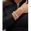 imageCherry Tree Collection Gemstone Beaded Stretch Bracelet 8mm Round Beads 7quotMadagascar Rose Quartz