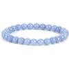 imageCherry Tree Collection  Small Medium Large Sizes  Gemstone Beaded Bracelets For Women and Men  6mm Round BeadsAngelite