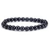 imageCherry Tree Collection  Small Medium Large Sizes  Gemstone Beaded Bracelets For Women and Men  6mm Round BeadsBlack Tourmaline