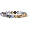 Blue/Grey Faceted Agate