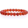 Red Agate - Deep Orange