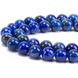 imageCherry Tree Collection  100PCS 8mm Lapis Gemstone Round Beads for Jewelry Making  Includes Storage Box Elastic String and Needles