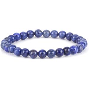 imageCherry Tree Collection  Small Medium Large Sizes  Gemstone Beaded Bracelets For Women and Men  6mm Round BeadsDumortierite