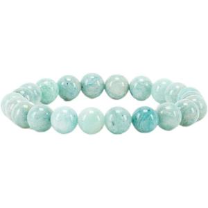 imageCherry Tree Collection  Small Medium Large Sizes  Gemstone Beaded Bracelets For Women and Men  8mm Round BeadsRussian Amazonite
