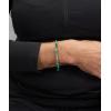 imageCherry Tree Collection  Small Medium Large Sizes  Gemstone Beaded Bracelets For Women and Men  4mm Round BeadsLace Agate Green