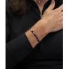 imageCherry Tree Collection  Small Medium Large Sizes  Gemstone Beaded Bracelets For Women and Men  4mm Round BeadsLace Agate Purple