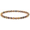 imageCherry Tree Collection  Small Medium Large Sizes  Gemstone Beaded Bracelets For Women and Men  4mm Round BeadsProtection Set