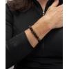 imageCherry Tree Collection  Small Medium Large Sizes  Gemstone Beaded Bracelets For Women and Men  8mm Round BeadsGolden Obsidian