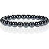 imageCherry Tree Collection  Small Medium Large Sizes  Gemstone Beaded Bracelets For Women and Men  8mm Round BeadsHematite