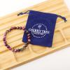 imageCherry Tree Collection  Small Medium Large Sizes  Gemstone Beaded Bracelets For Women and Men  8mm Round BeadsRainbow Tigers Eye