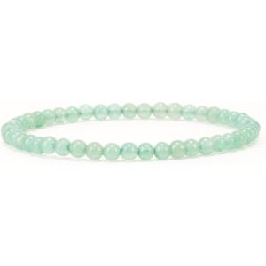 imageCherry Tree Collection  Small Medium Large Sizes  Gemstone Beaded Bracelets For Women and Men  4mm Round BeadsGreen Aventurine