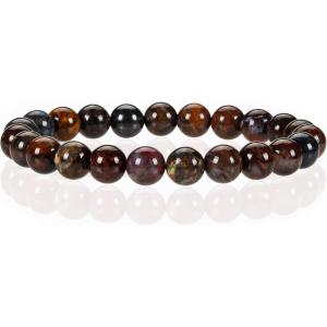 imageCherry Tree Collection  Small Medium Large Sizes  Gemstone Beaded Bracelets For Women and Men  8mm Round BeadsPietersite
