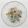 imageCherry Tree Collection  6mm Lace Agate Blue Gemstone Round Beads for Jewelry Making  1 Strand  60 PCSamazonite multi