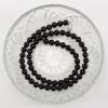 imageCherry Tree Collection  6mm Lace Agate Blue Gemstone Round Beads for Jewelry Making  1 Strand  60 PCSblack agate